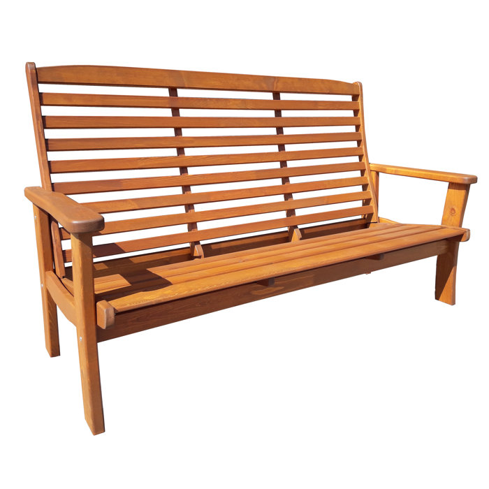 Alpen Home Verstellbare Gartenbank Gatlin aus Holz | Wayfair.de